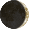 Waxing Crescent on 04/12/2024
