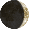 Waxing Crescent on 04/13/2024